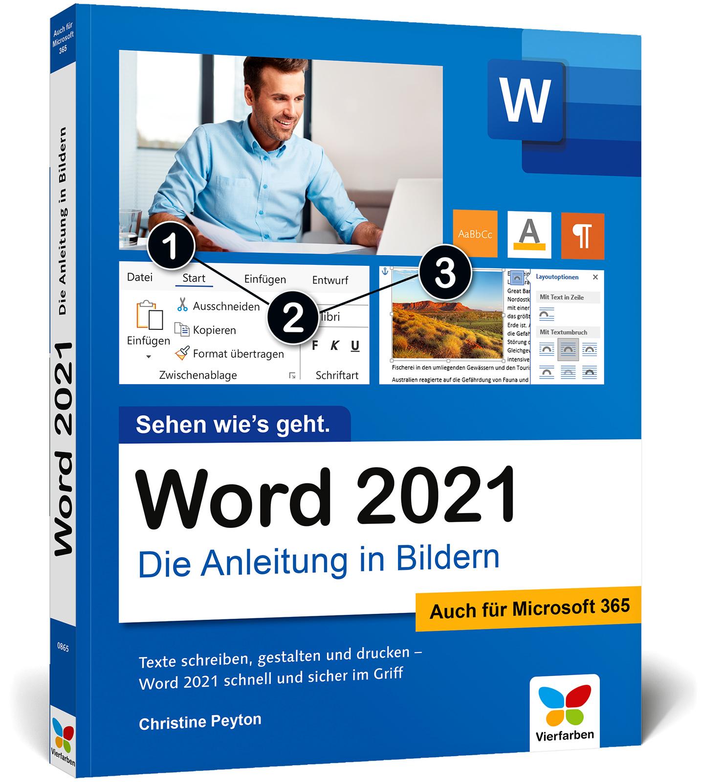 Vorderes Coverbild Word 2021