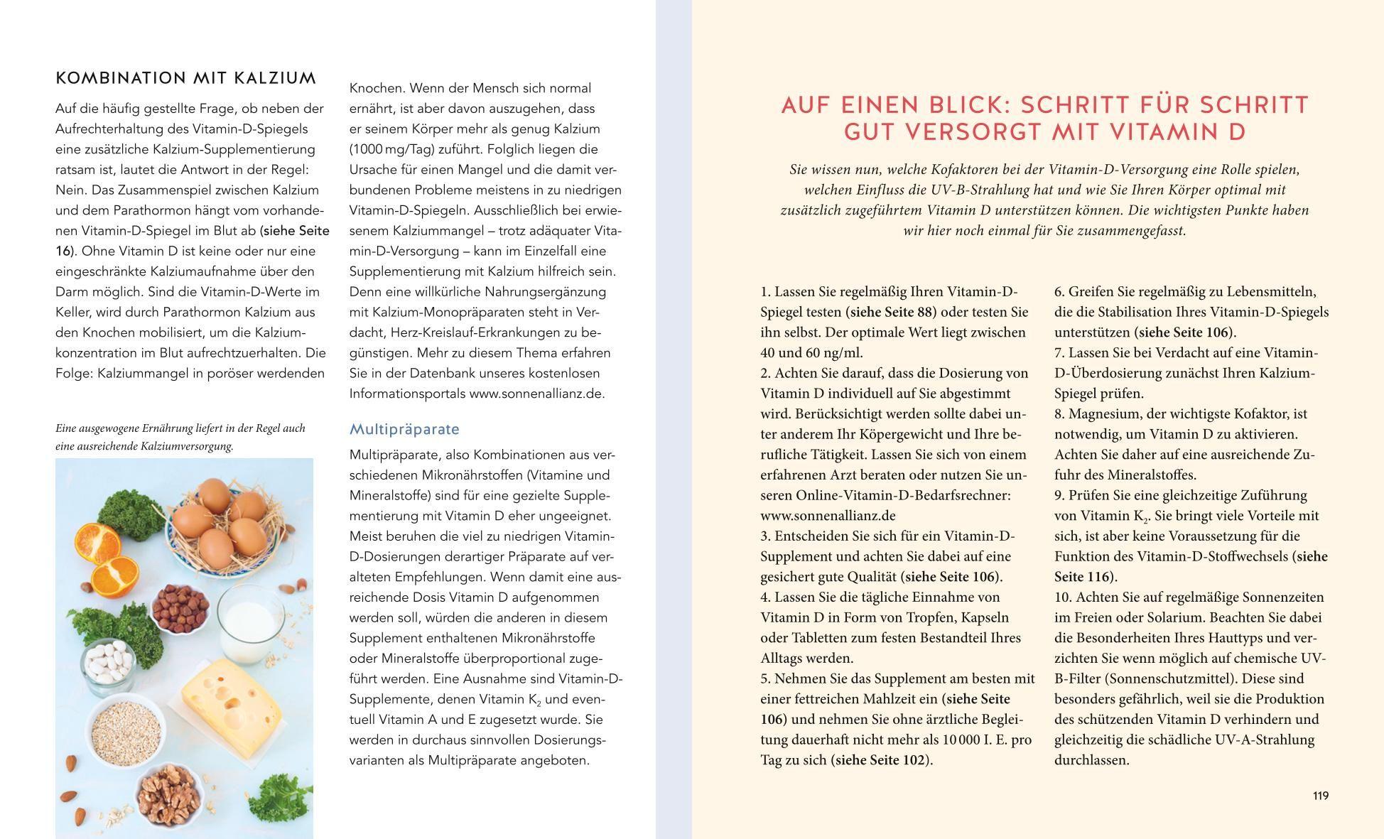 Beispielinhalt (Bild) Superhormon Vitamin D