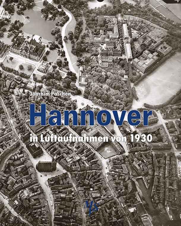 Vorderes Coverbild Hannover in Luftaufnahmen von 1930