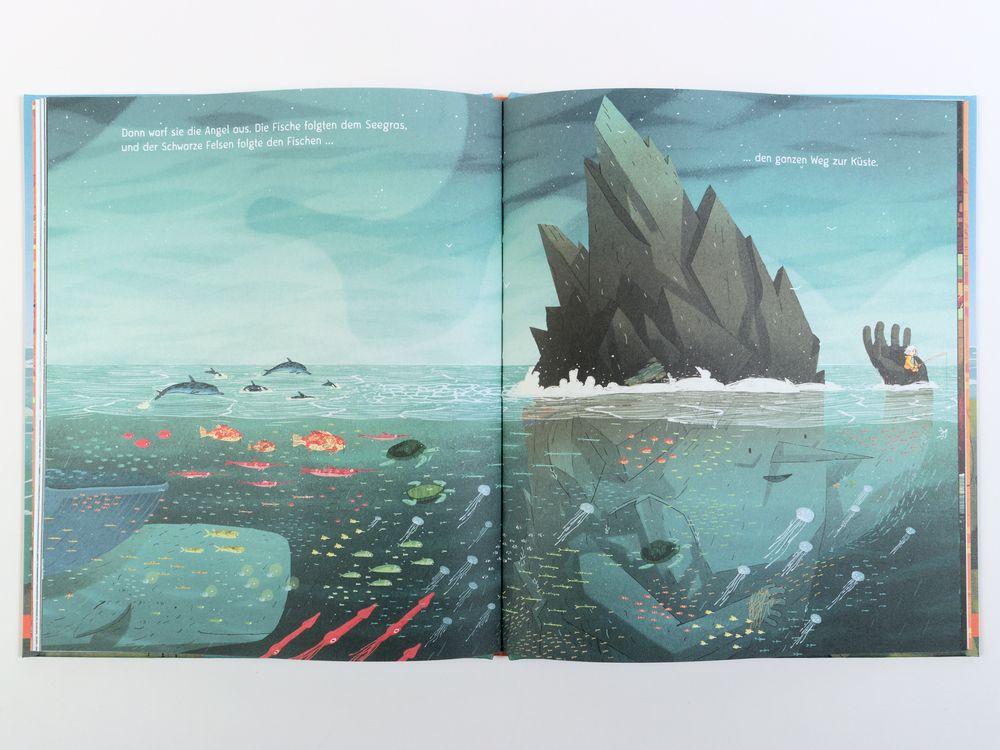 Beispielinhalt (Bild) Das Geheimnis des Schwarzen Felsen