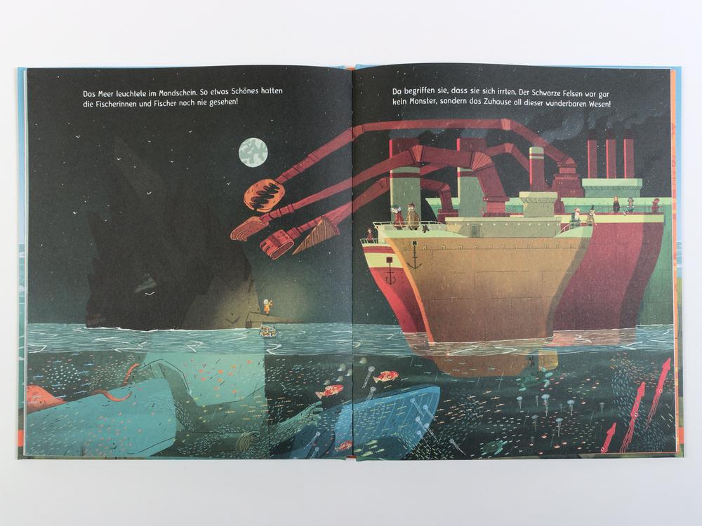 Beispielinhalt (Bild) Das Geheimnis des Schwarzen Felsen