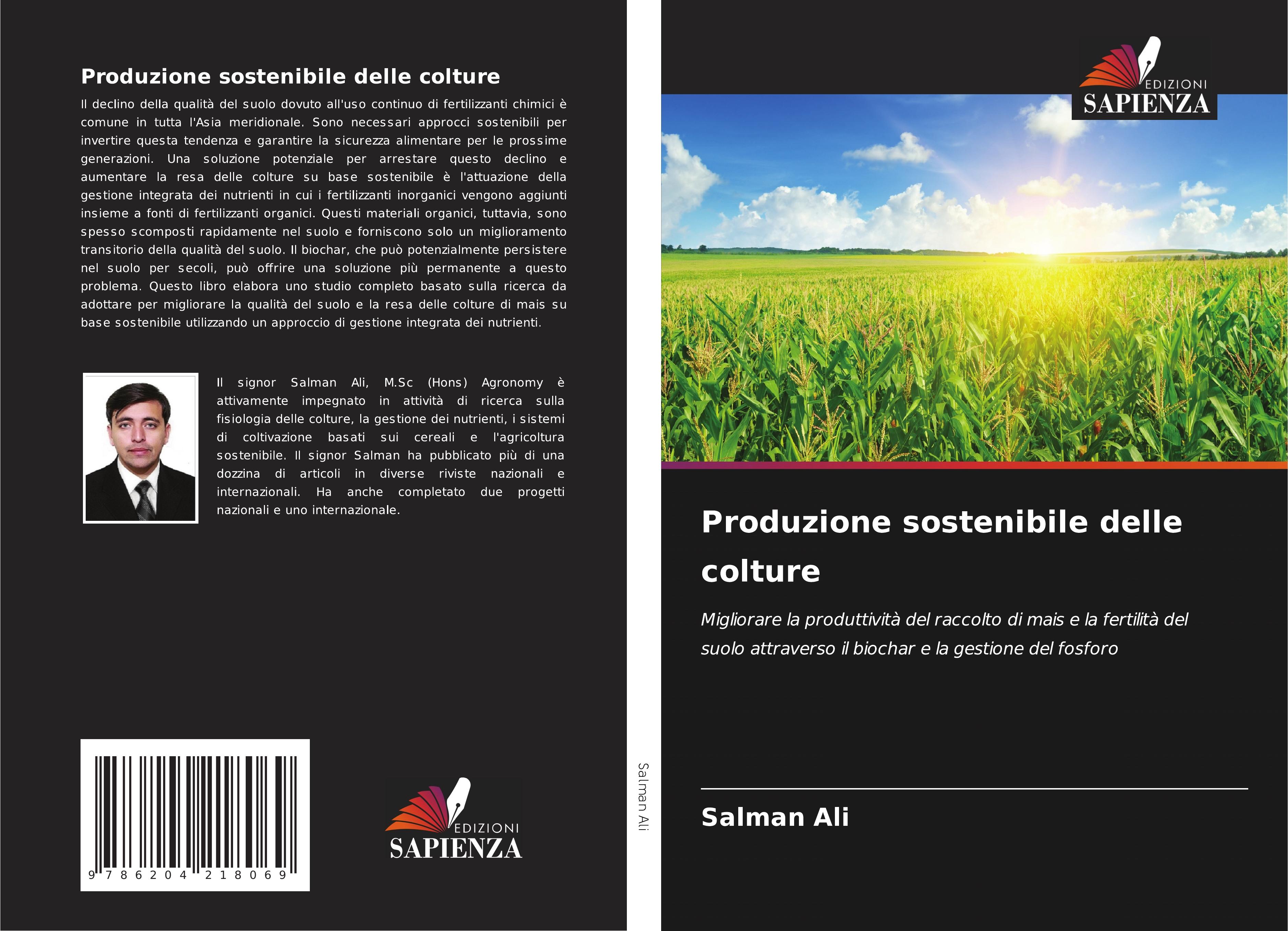 Vorderes Coverbild Produzione sostenibile delle colture