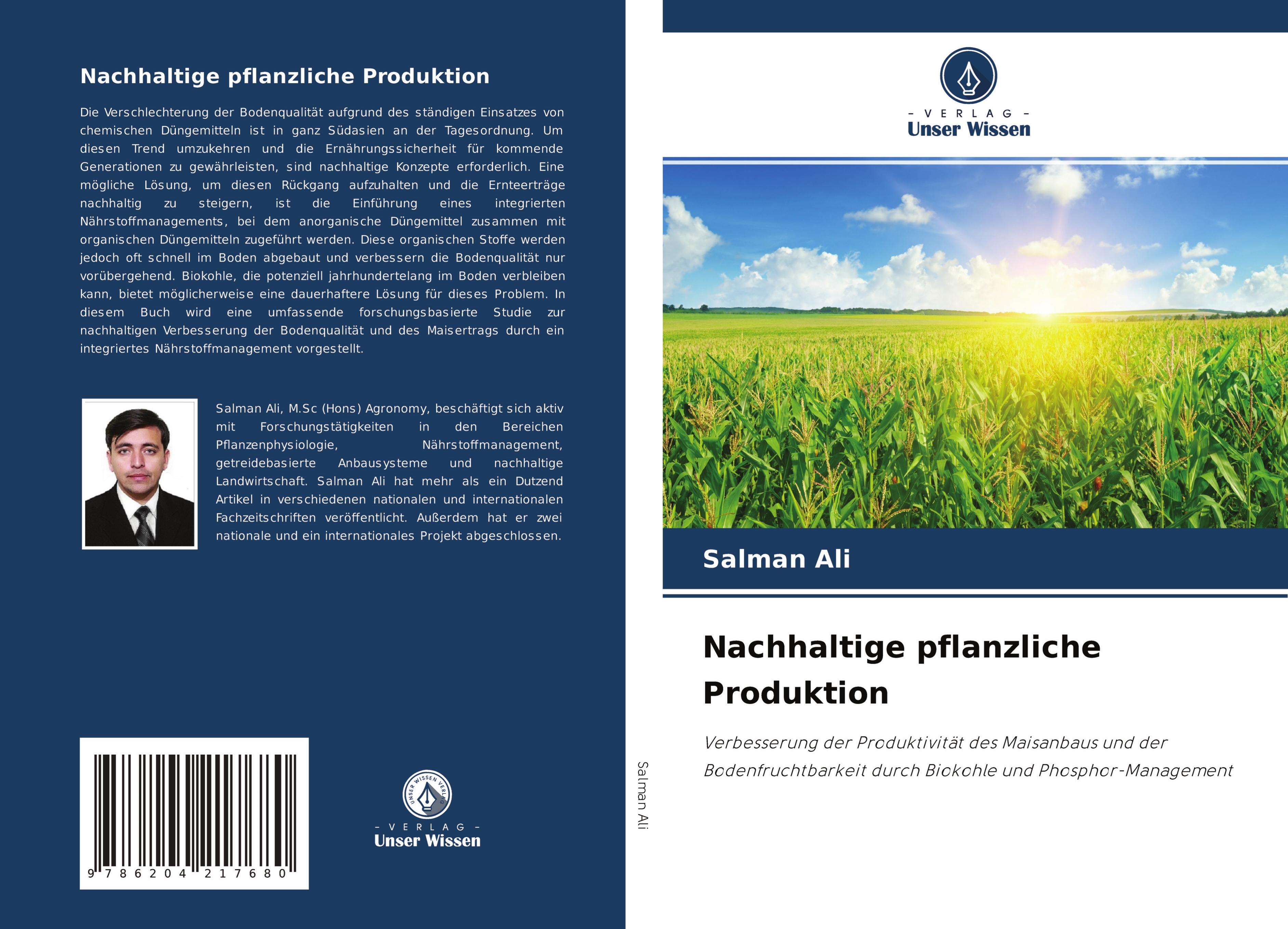 Vorderes Coverbild Nachhaltige pflanzliche Produktion