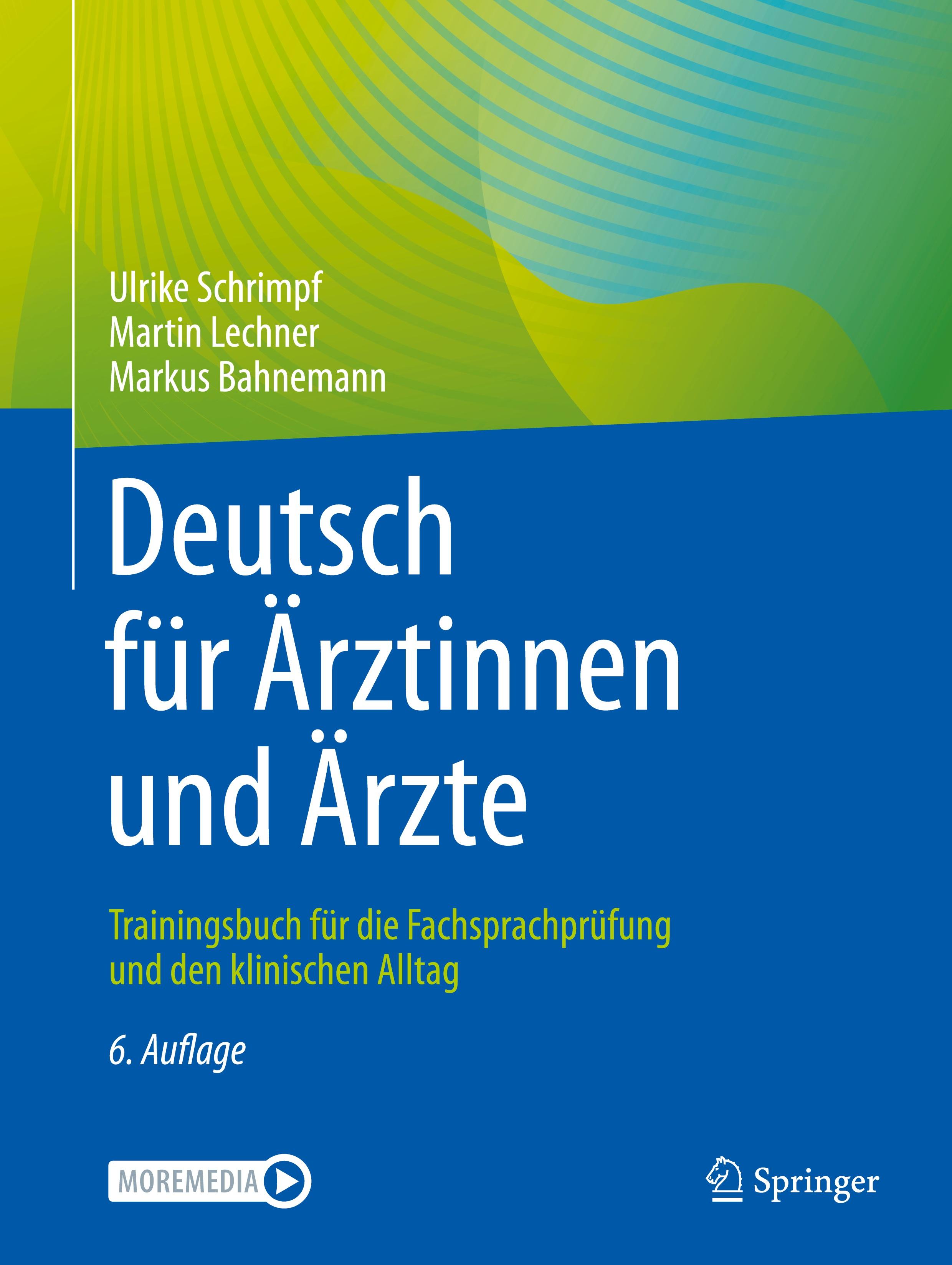 Vorderes Coverbild Deutsch für Ärztinnen und Ärzte