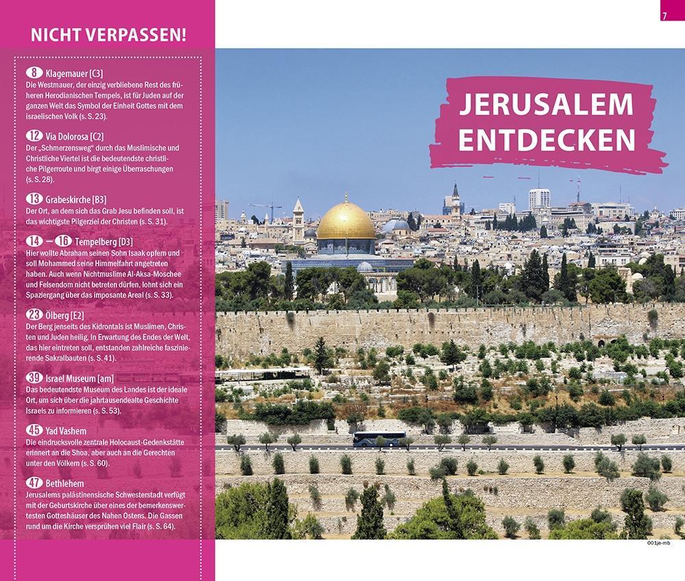 Beispielinhalt (Bild) Reise Know-How CityTrip Jerusalem