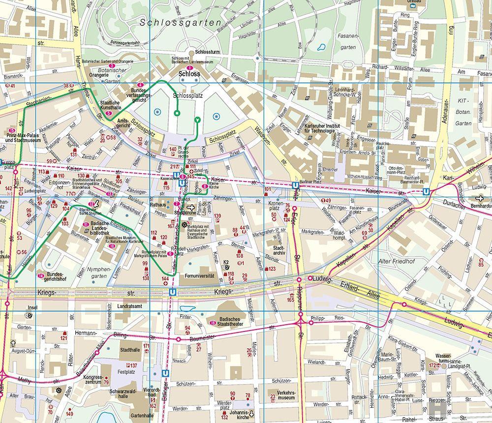 Beispielinhalt (Bild) Reise Know-How CityTrip Karlsruhe