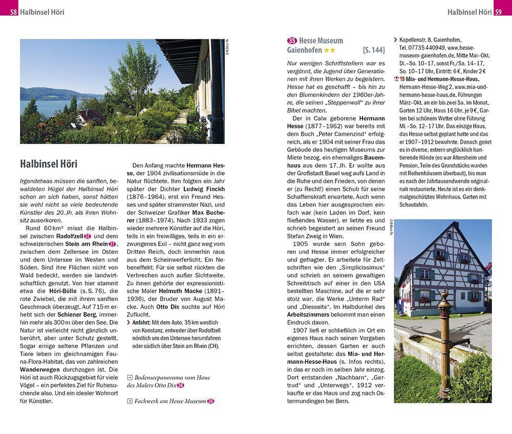Beispielinhalt (Bild) Reise Know-How CityTrip Konstanz mit Mainau, Reichenau, Meersburg, Friedrichshafen