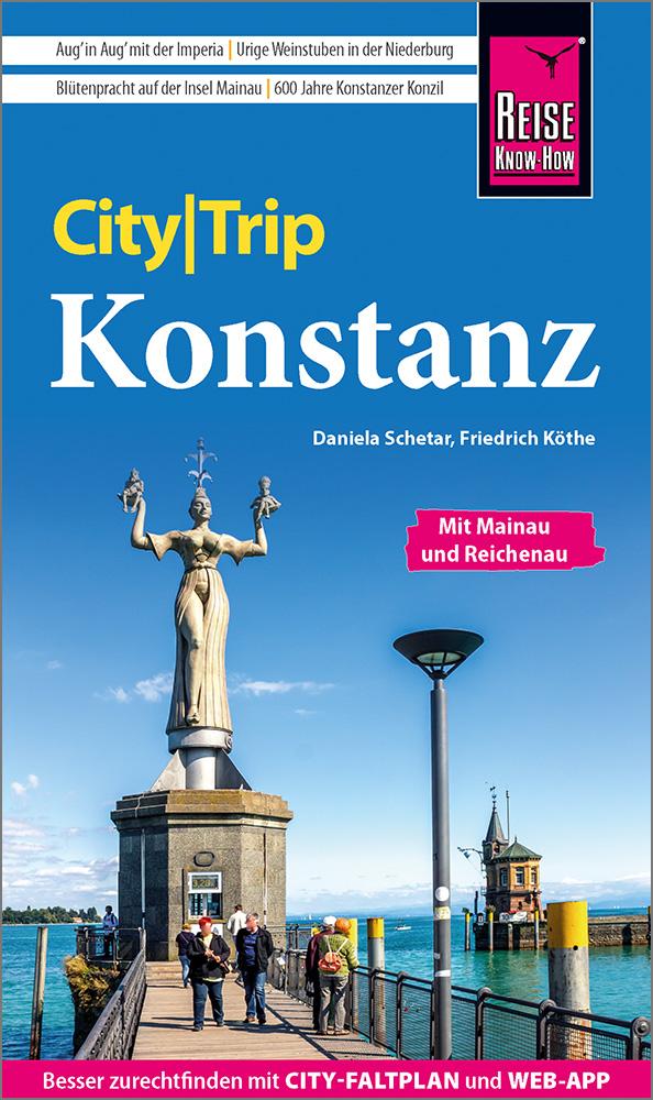Vorderes Coverbild Reise Know-How CityTrip Konstanz mit Mainau, Reichenau, Meersburg, Friedrichshafen