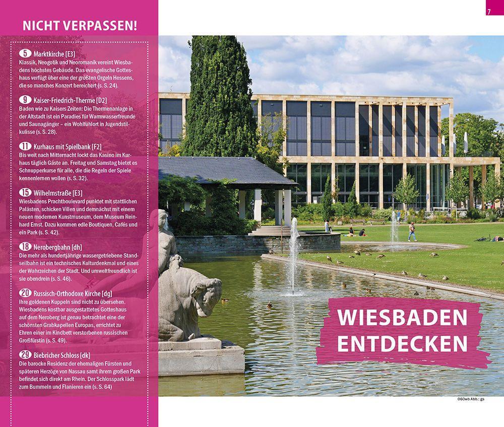 Beispielinhalt (Bild) Reise Know-How CityTrip Wiesbaden