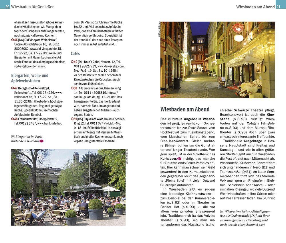 Beispielinhalt (Bild) Reise Know-How CityTrip Wiesbaden