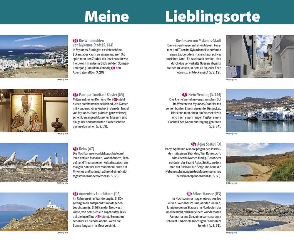 Beispielinhalt (Bild) Reise Know-How InselTrip Mykonos mit Ausflug nach Delos und Tínos