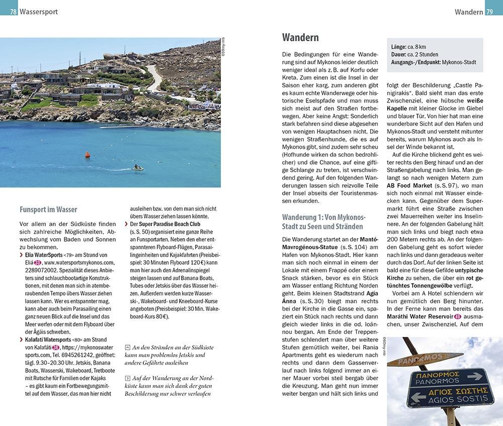 Beispielinhalt (Bild) Reise Know-How InselTrip Mykonos mit Ausflug nach Delos und Tínos