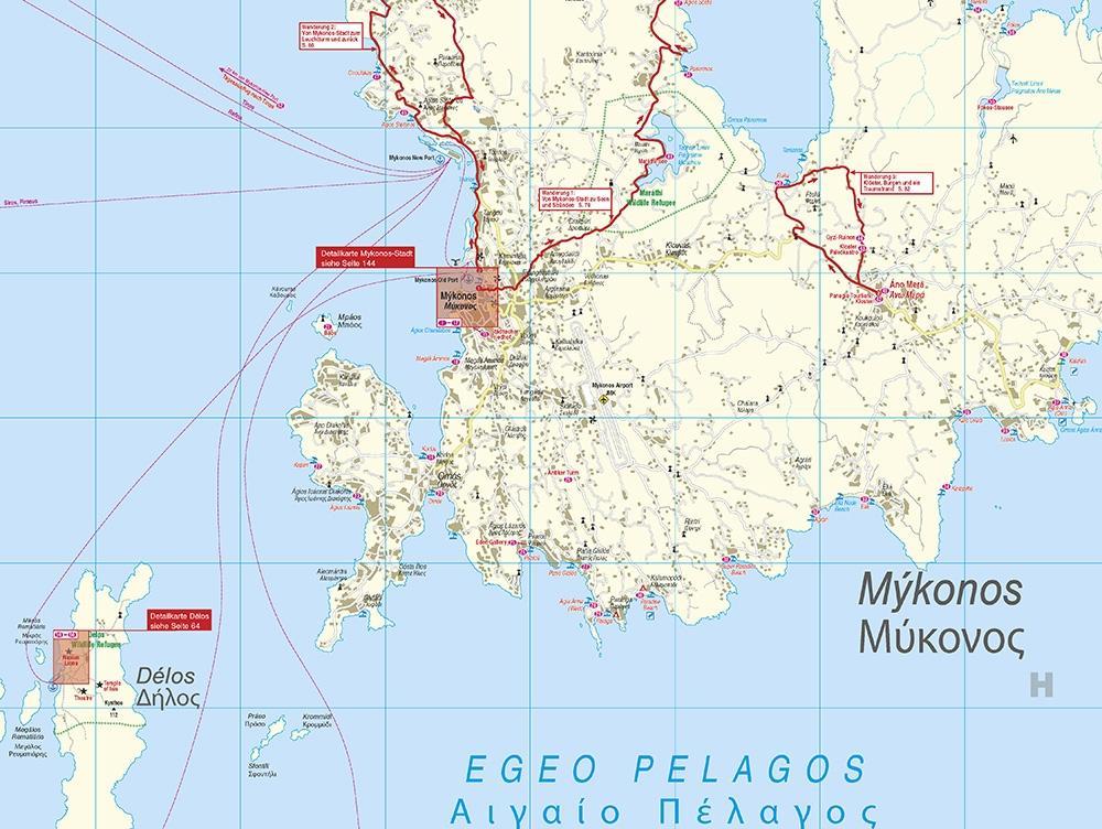 Beispielinhalt (Bild) Reise Know-How InselTrip Mykonos mit Ausflug nach Delos und Tínos