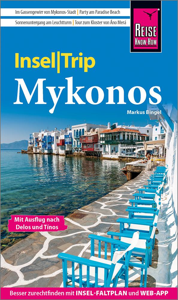 Vorderes Coverbild Reise Know-How InselTrip Mykonos mit Ausflug nach Delos und Tínos