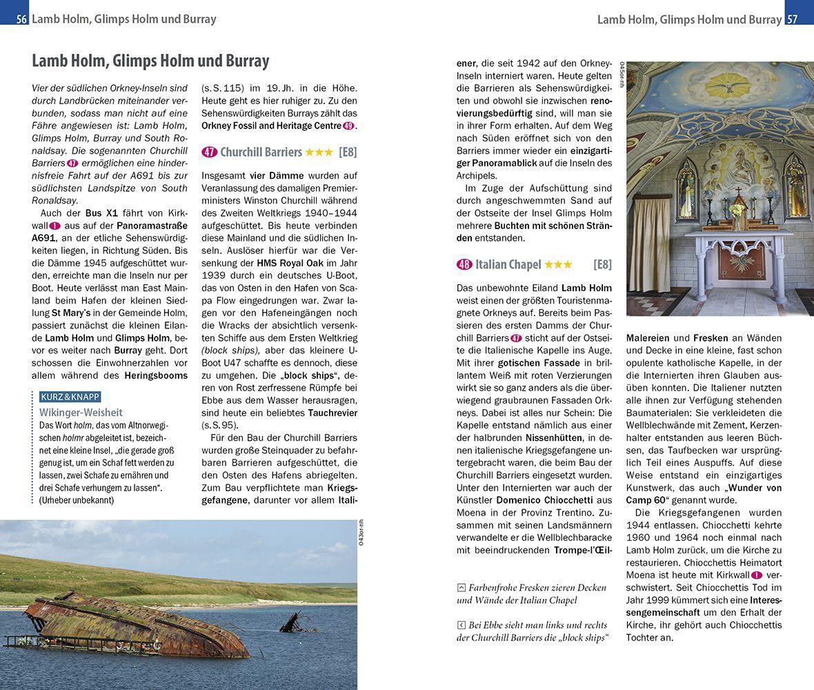 Beispielinhalt (Bild) Reise Know-How InselTrip Orkney