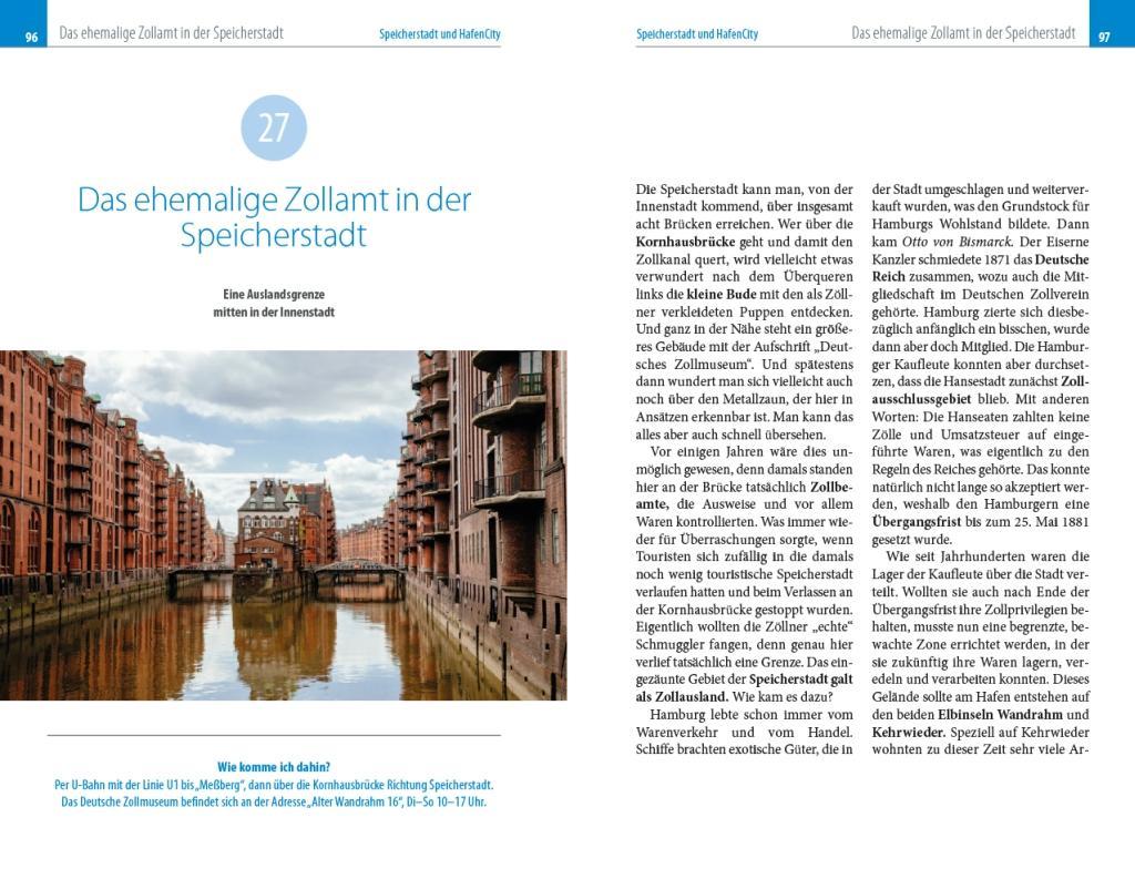 Beispielinhalt (Bild) Reise Know-How Reiseführer Mein Hamburg : 100 Entdeckungen für Feierabendflaneure und Wochenendhanseaten