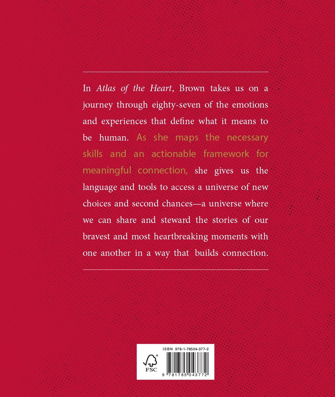 Rückseitencover Atlas of the Heart