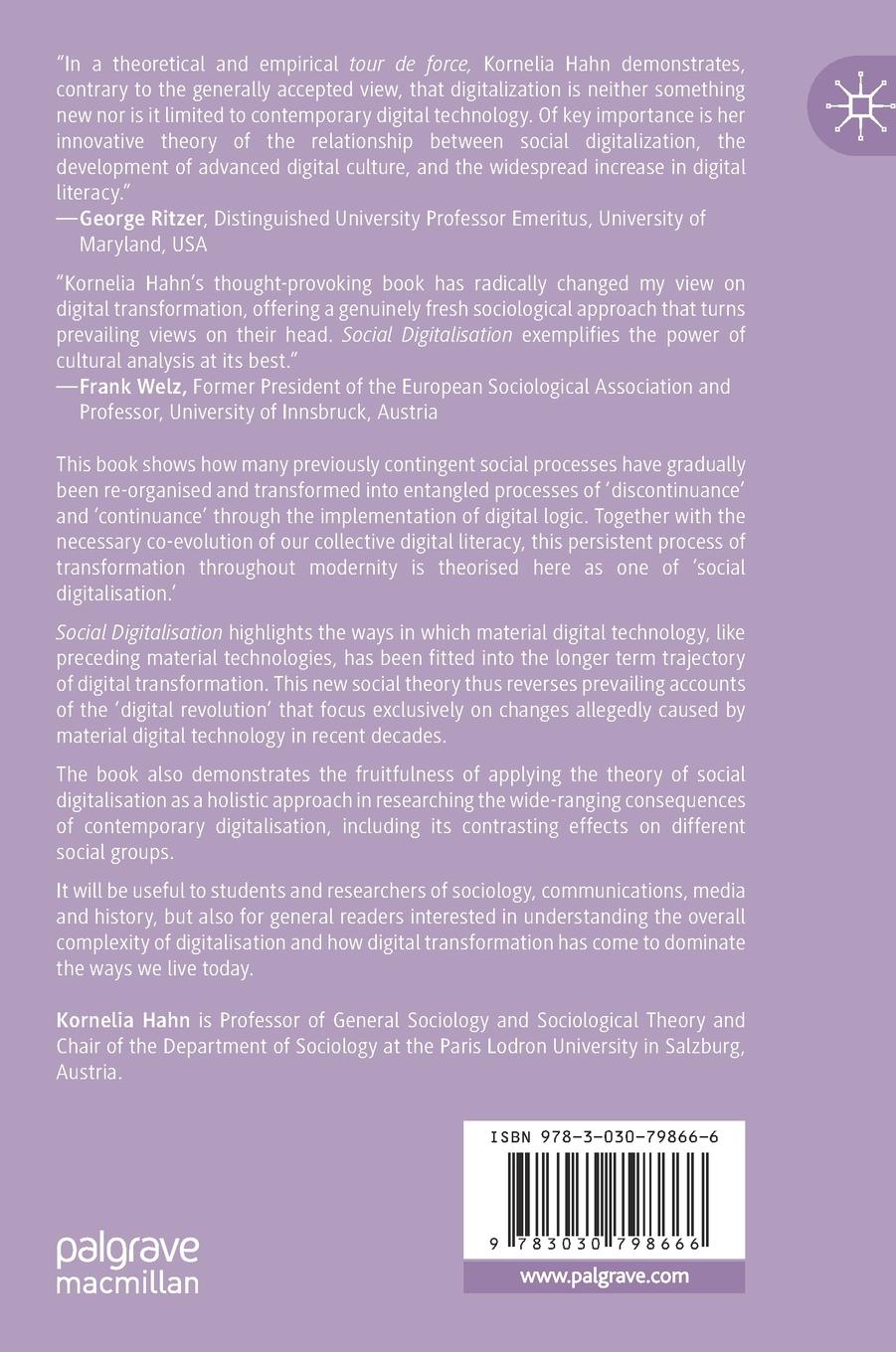 Rückseitencover Social Digitalisation