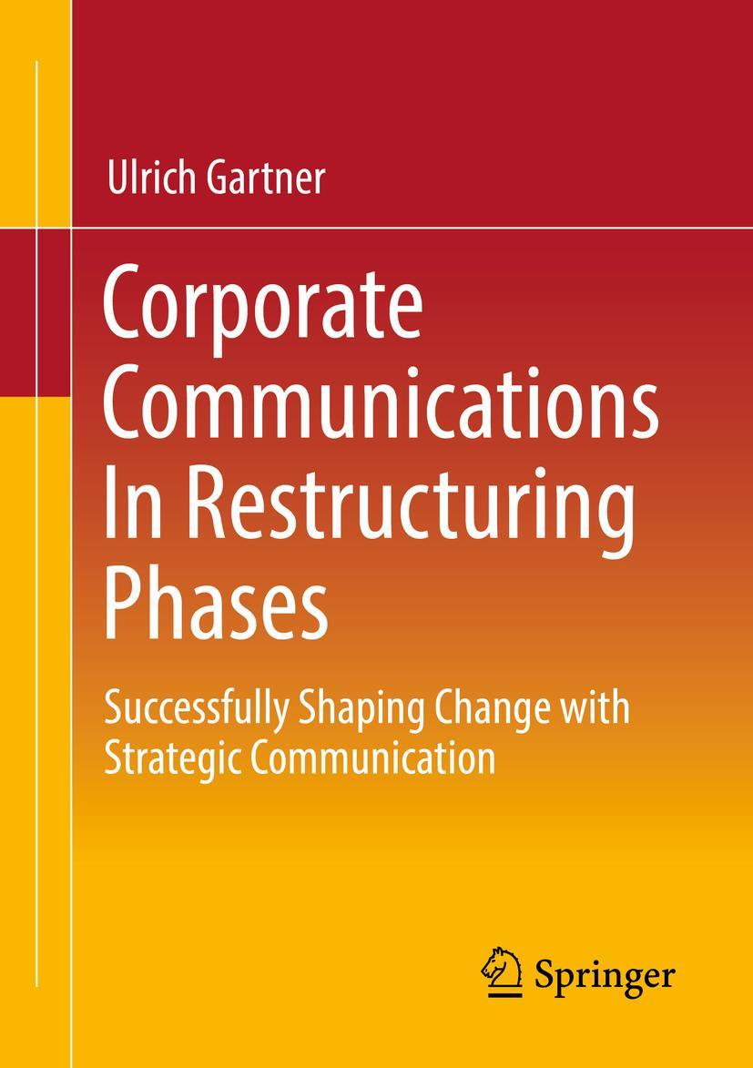 Vorderes Coverbild Corporate Communications In Restructuring Phases