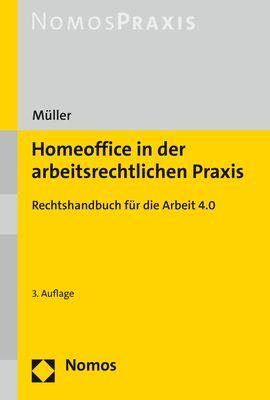 Vorderes Coverbild Homeoffice in der arbeitsrechtlichen Praxis