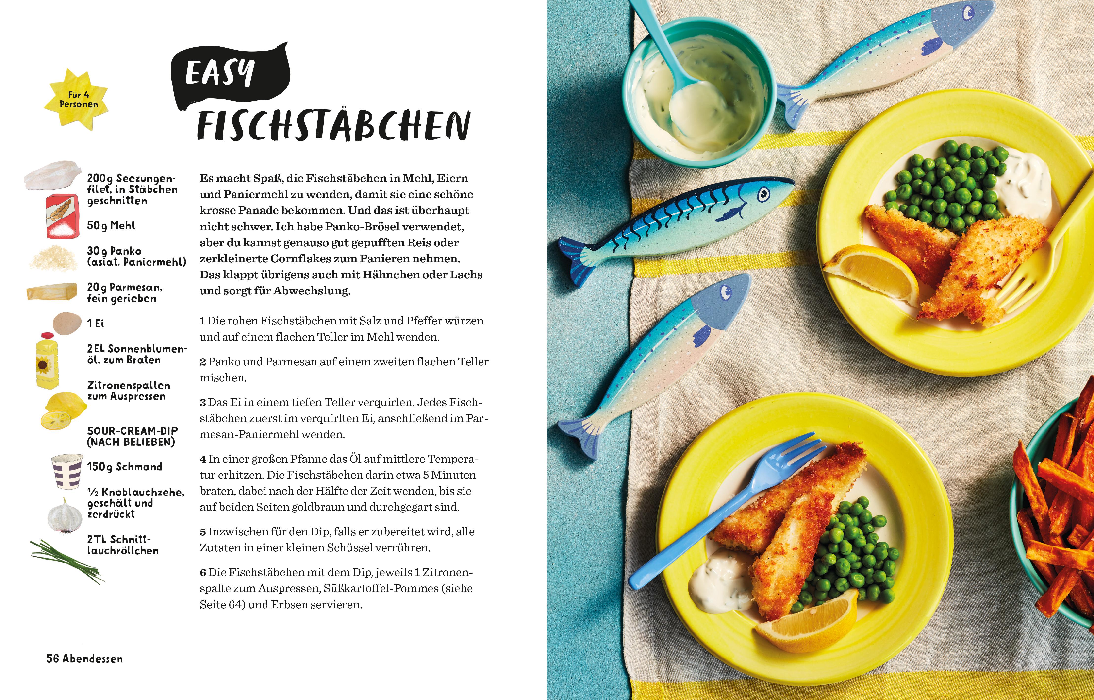 Beispielinhalt (Bild) Kunterbunte Kinderküche