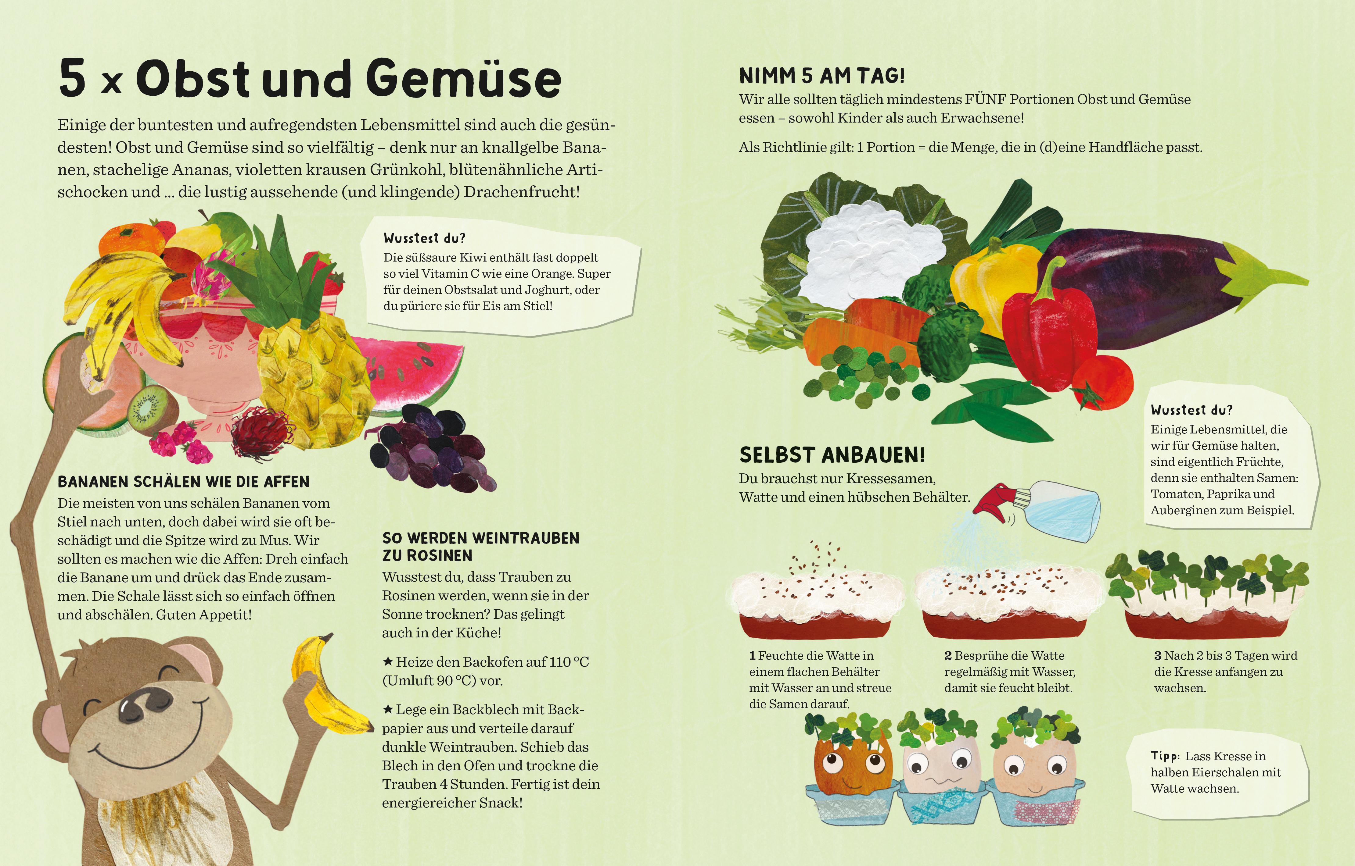 Beispielinhalt (Bild) Kunterbunte Kinderküche