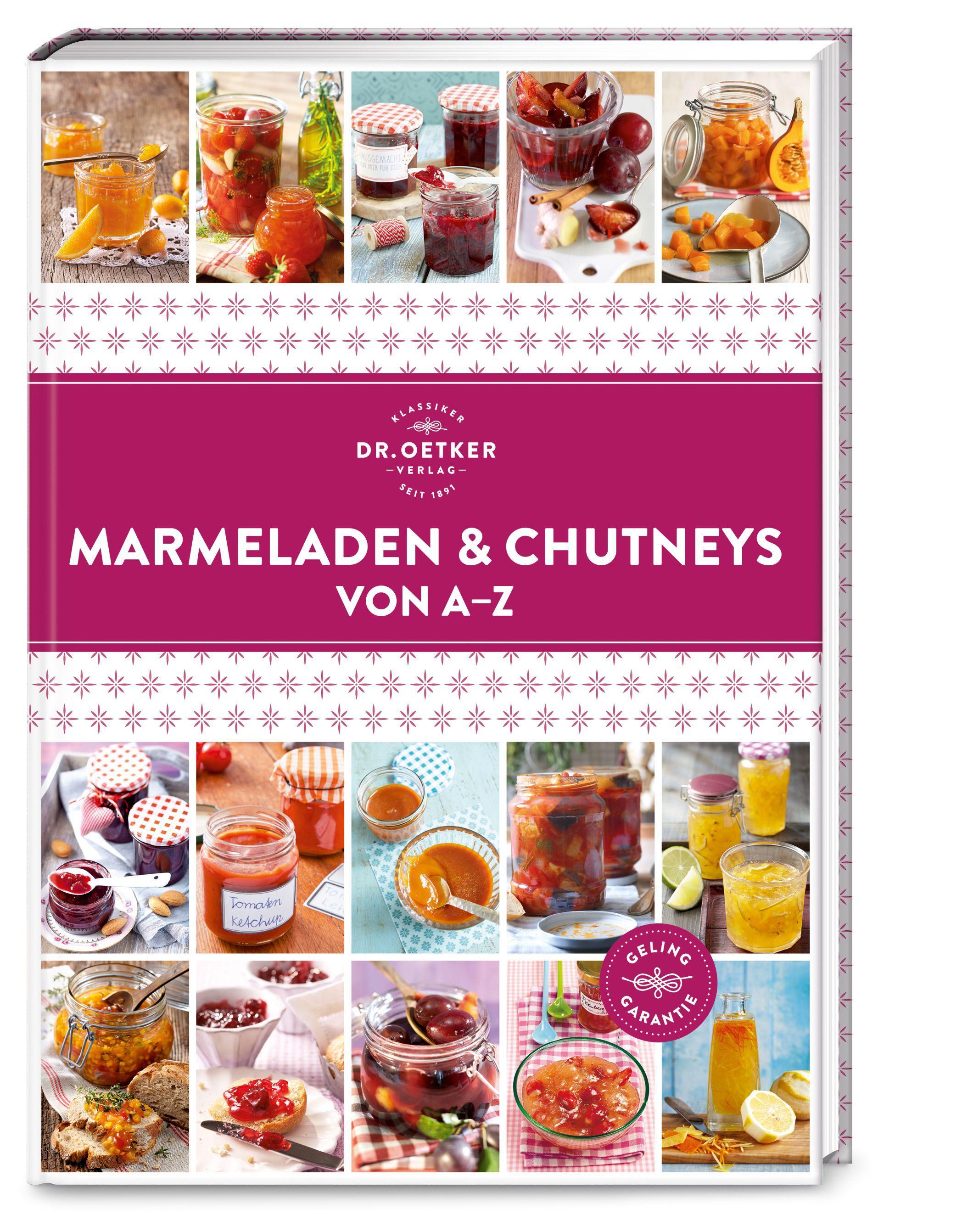 Vorderes Coverbild Marmeladen & Eingemachtes von A-Z
