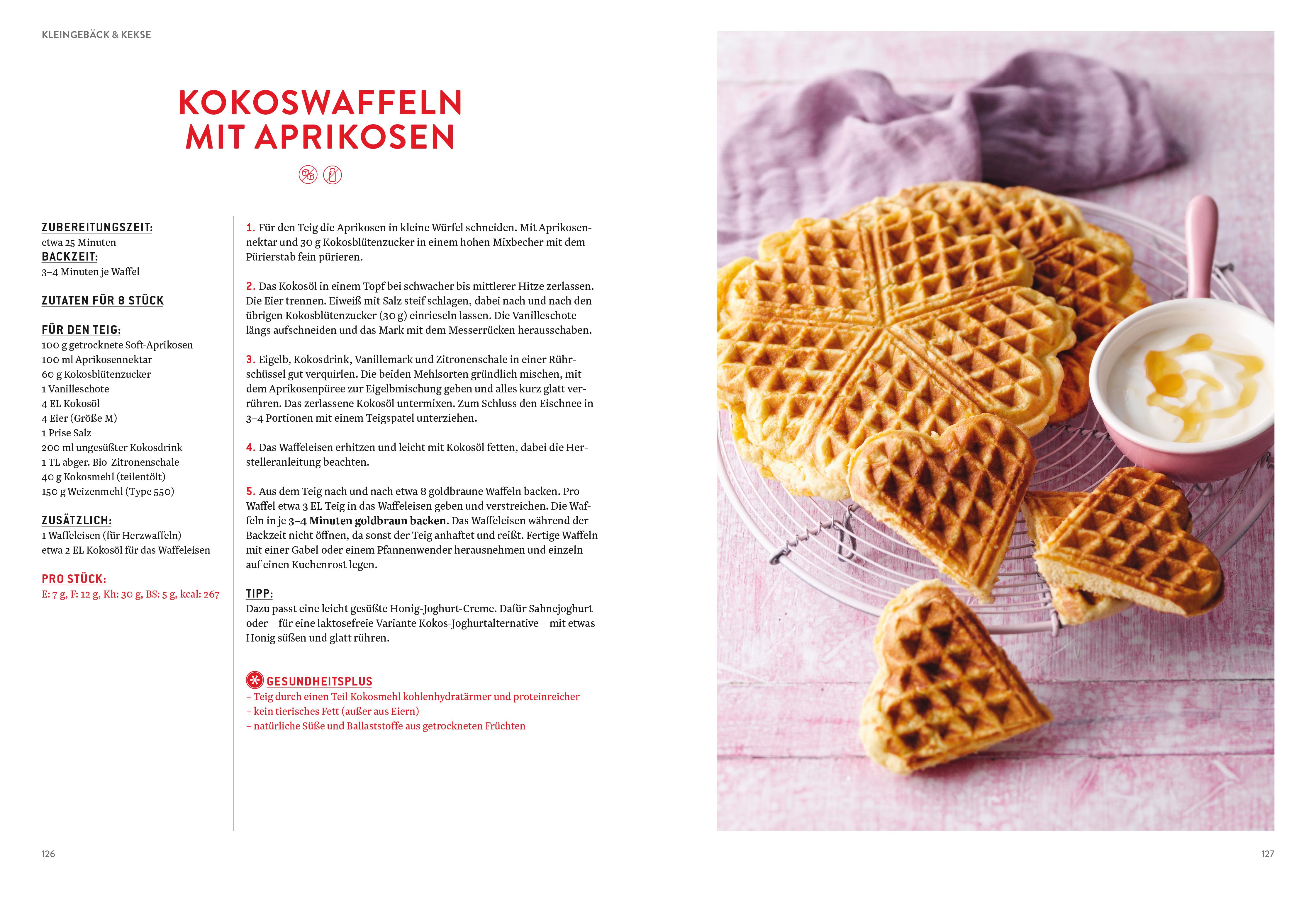 Beispielinhalt (Bild) Gesund backen
