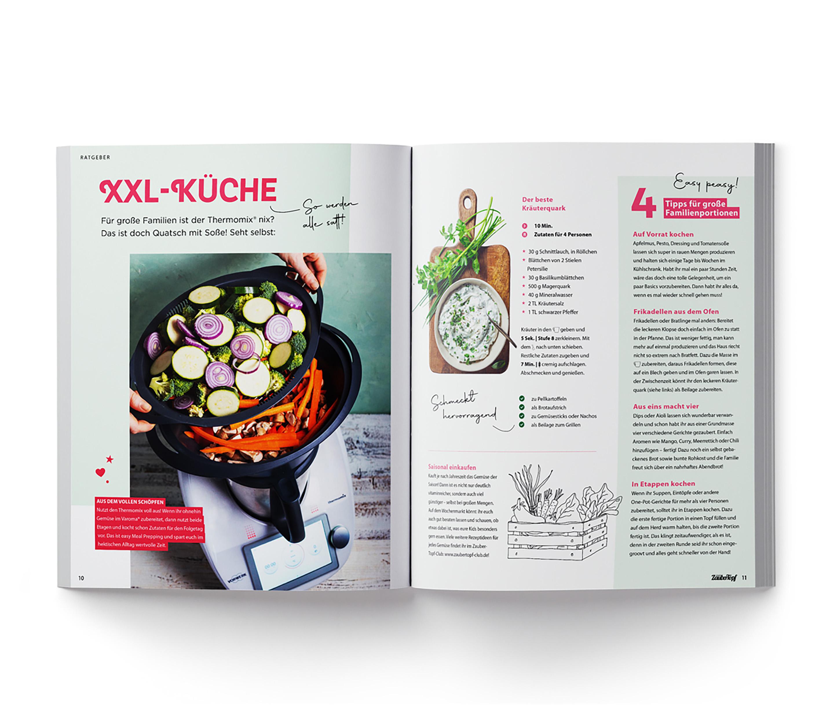 Beispielinhalt (Bild) mein ZauberTopf Einfach lecker! So clever! Familienküche