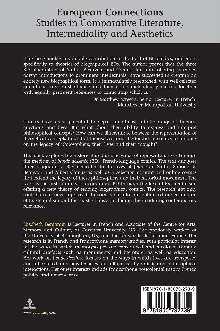 Rückseitencover Existentialist Comics