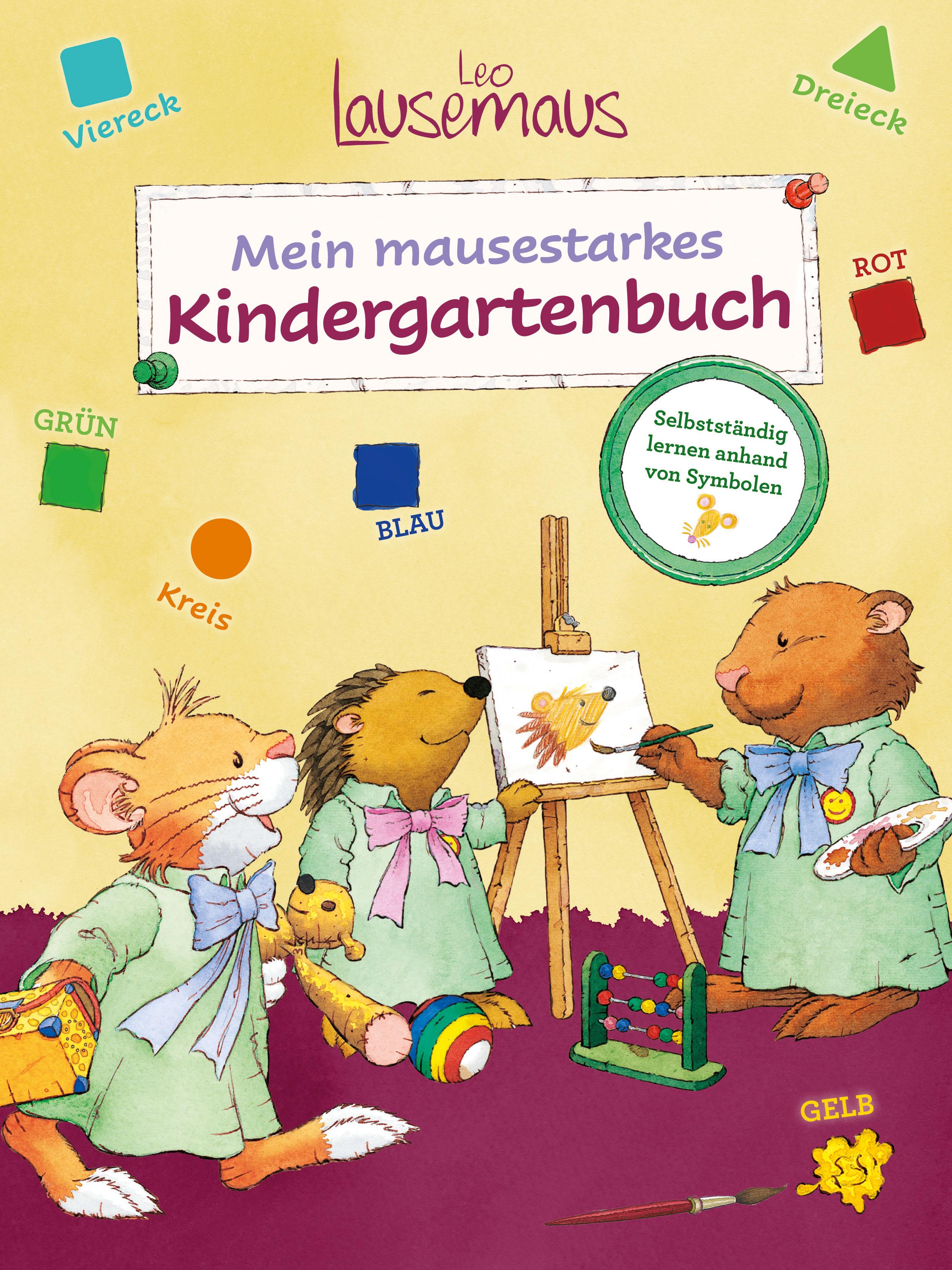Vorderes Coverbild Leo Lausemaus - Mein mausestarkes Kindergartenbuch