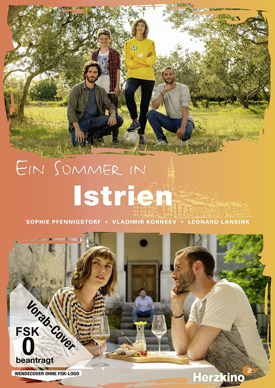 Vorderes Coverbild Ein Sommer in Istrien