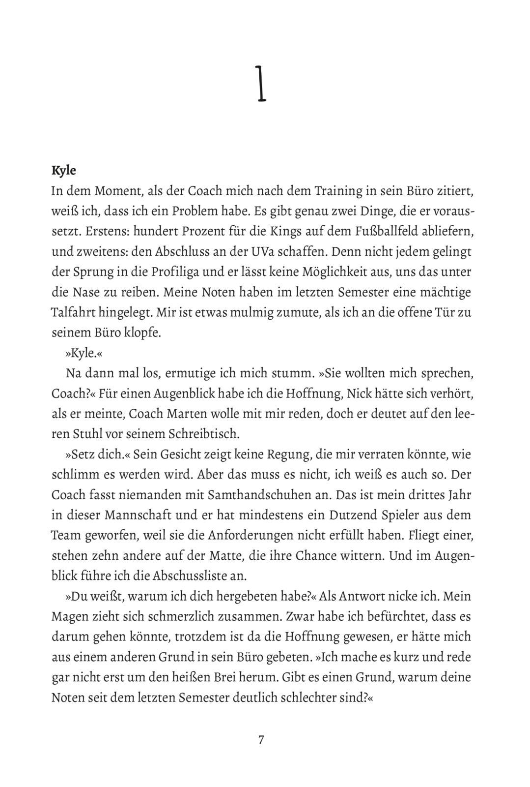 Beispielinhalt (Bild) Golden Goal: Kyle & Jolee (Virginia Kings 1)