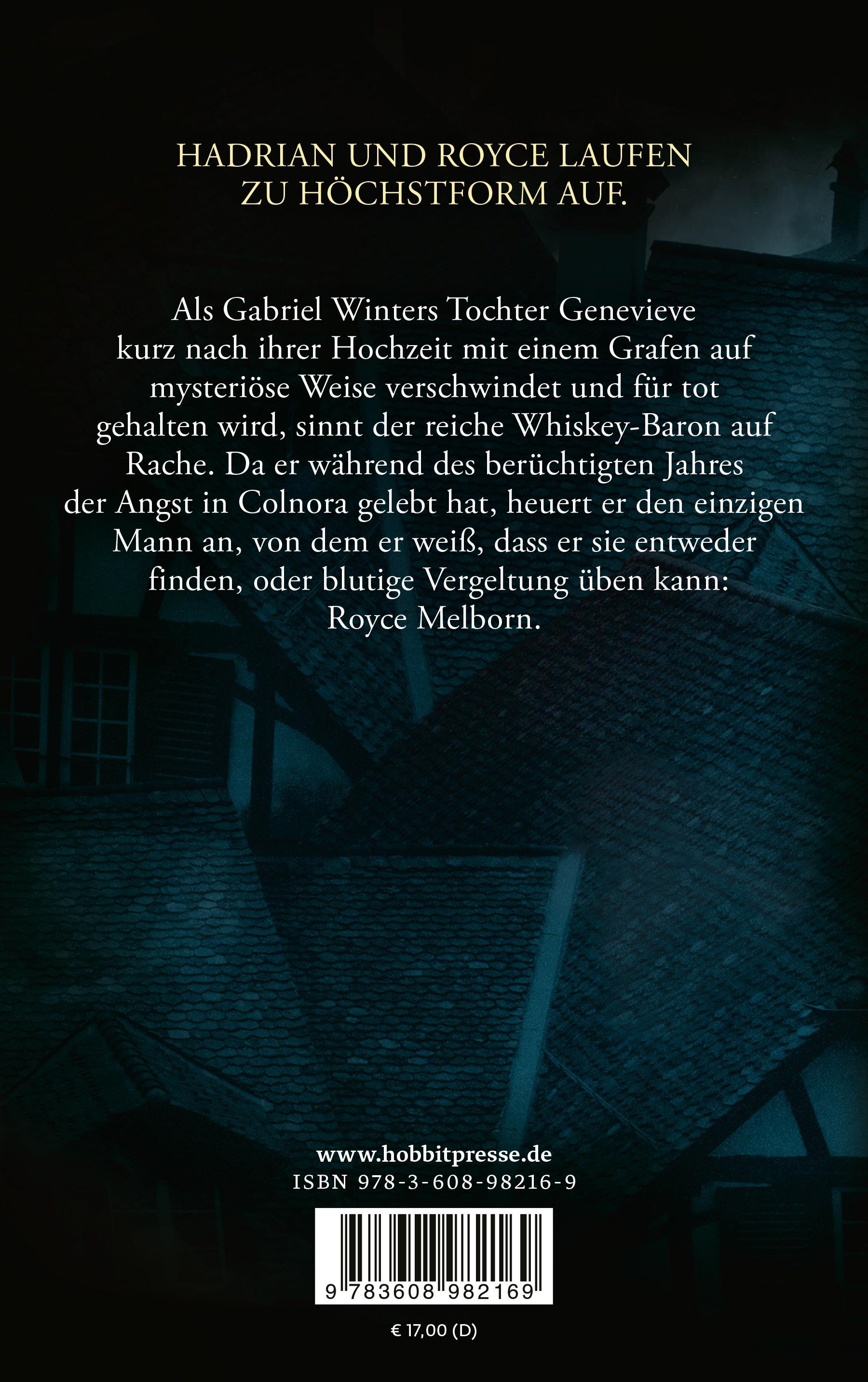 Rückseitencover Das Verschwinden der Wintertochter