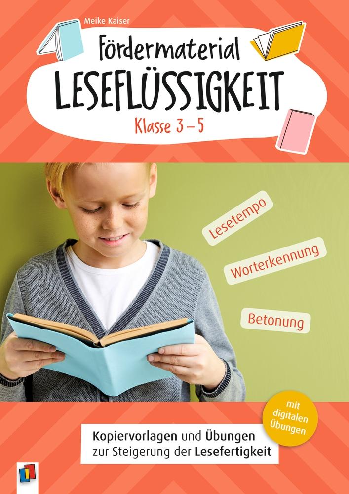 Vorderes Coverbild Fördermaterial Leseflüssigkeit - Klasse 3 - 5