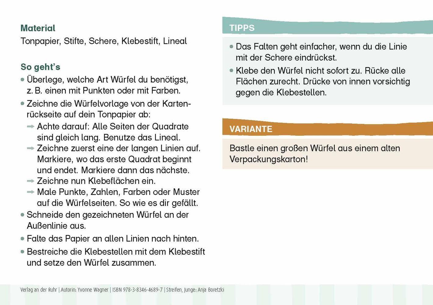 Beispielinhalt (Bild) Zieh 'ne Karte und leg los