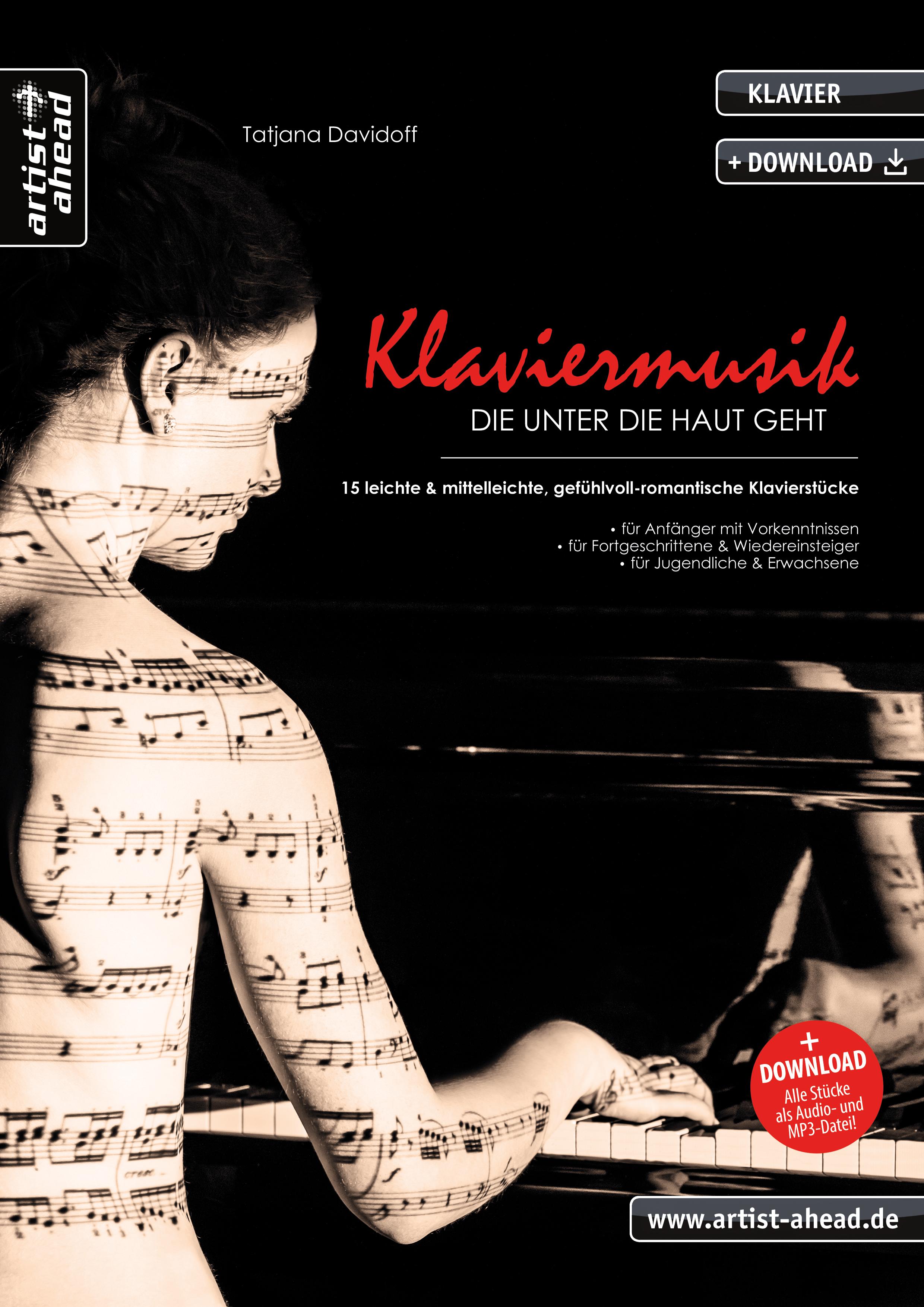 Vorderes Coverbild Klaviermusik, die unter die Haut geht
