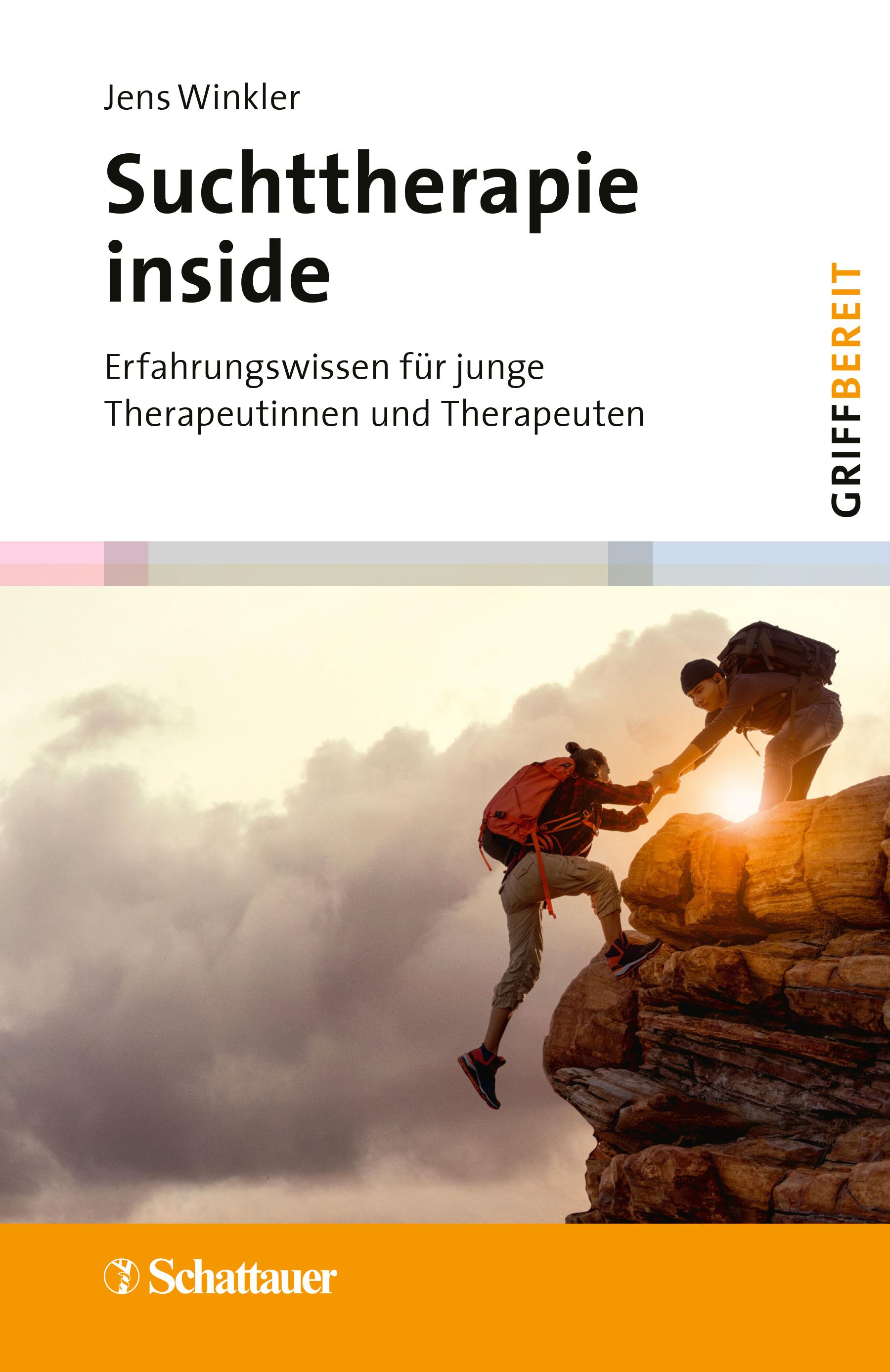 Vorderes Coverbild Suchttherapie inside (griffbereit)