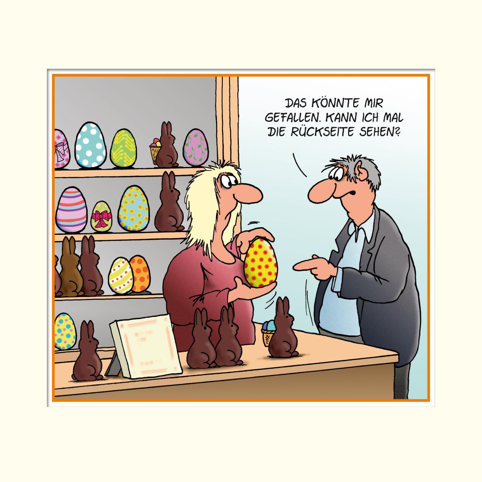 Beispielinhalt (Bild) Frohe Ostern!