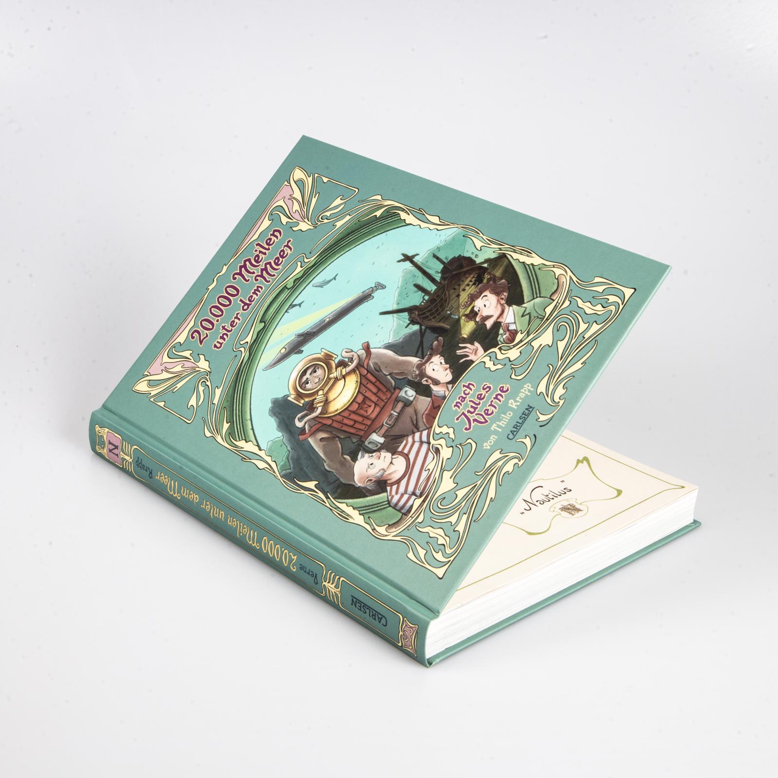 Beispielinhalt (Bild) 20.000 Meilen unter dem Meer