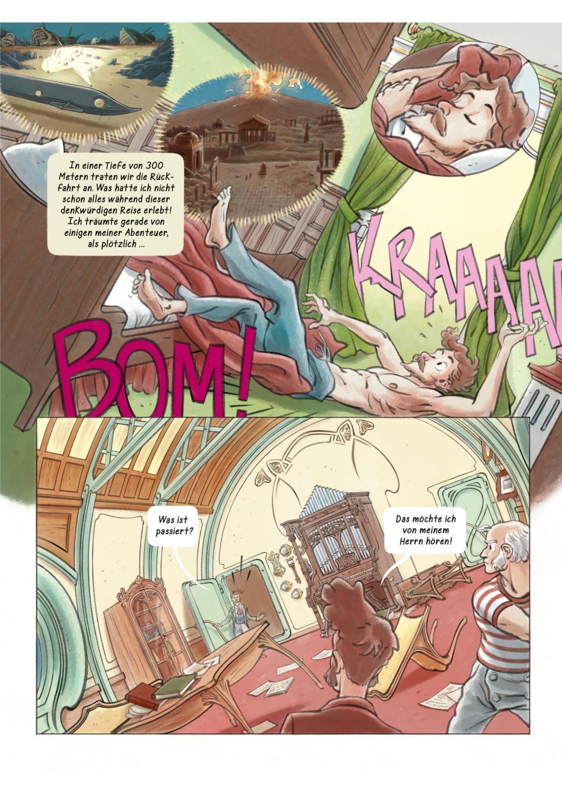 Beispielinhalt (Bild) 20.000 Meilen unter dem Meer