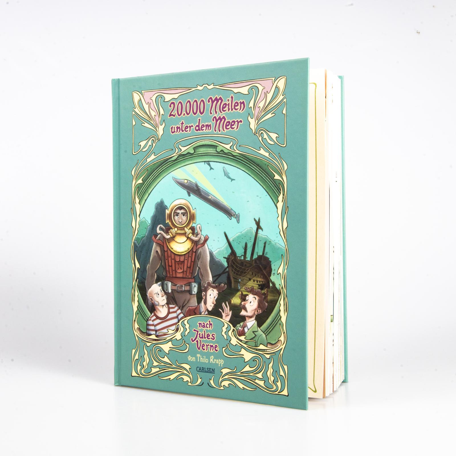 Beispielinhalt (Bild) 20.000 Meilen unter dem Meer