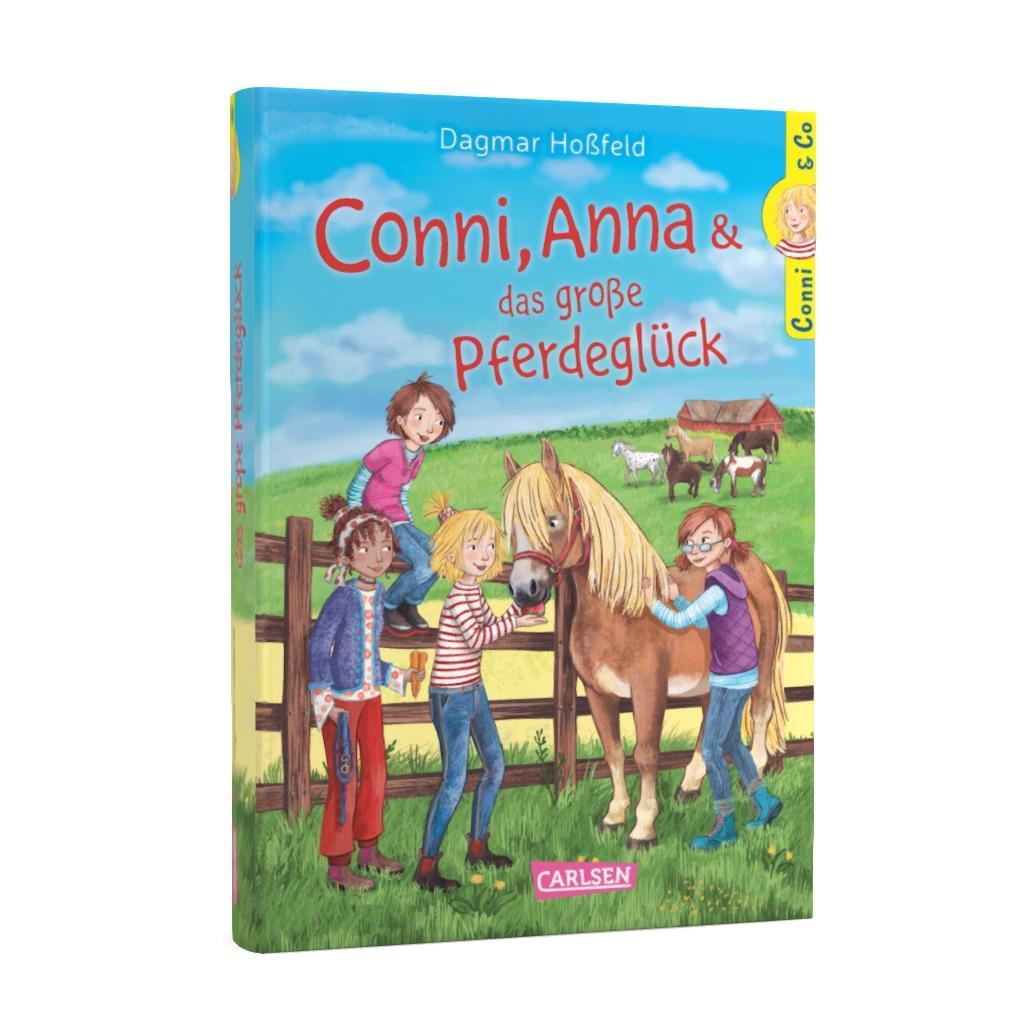 Beispielinhalt (Bild) Conni & Co 18: Conni, Anna und das große Pferdeglück