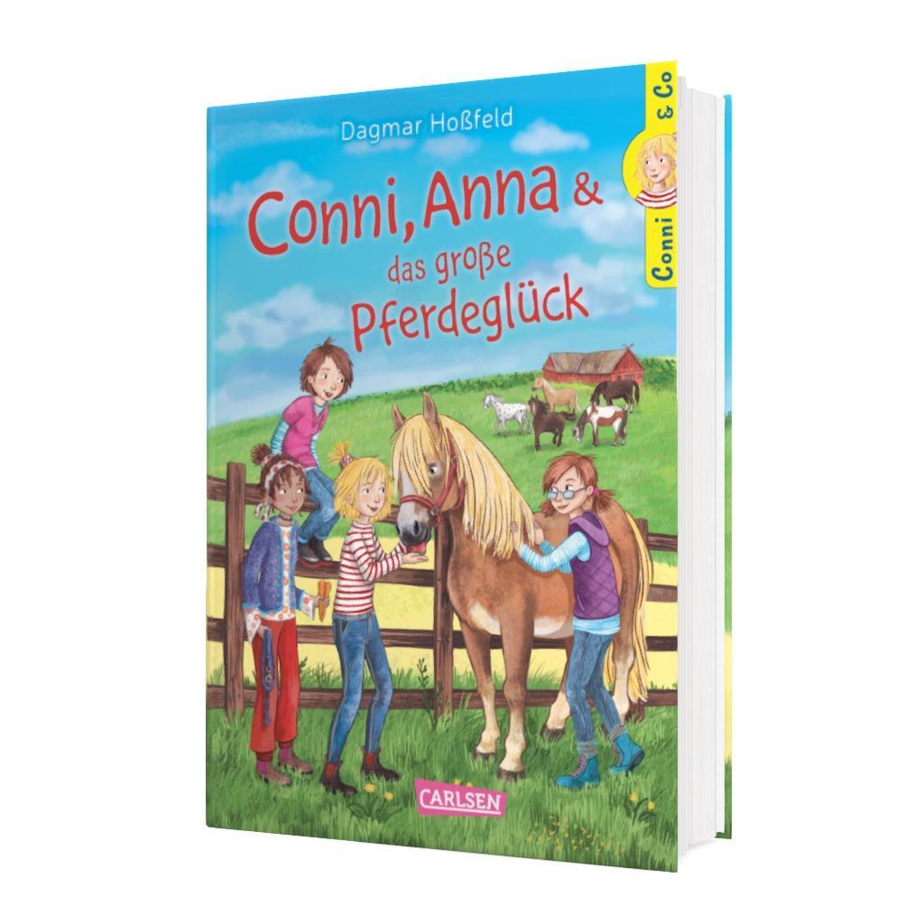 Beispielinhalt (Bild) Conni & Co 18: Conni, Anna und das große Pferdeglück