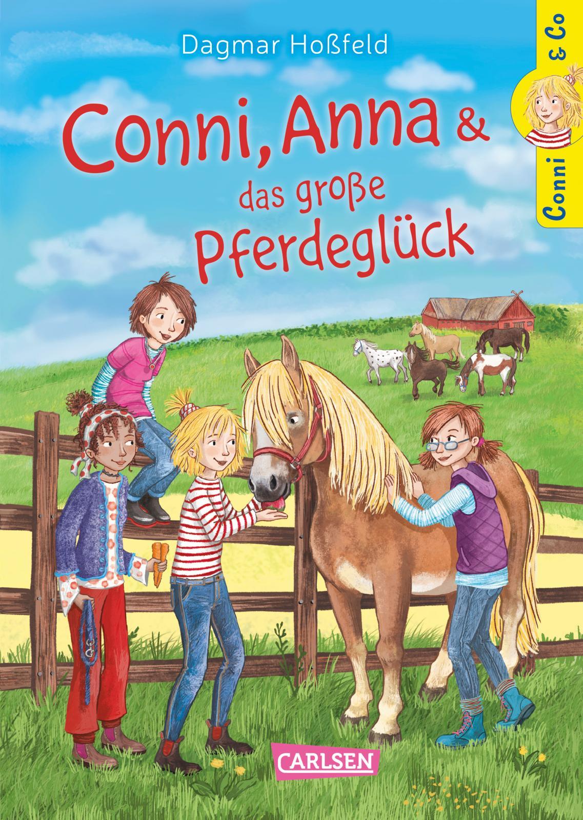 Vorderes Coverbild Conni & Co 18: Conni, Anna und das große Pferdeglück