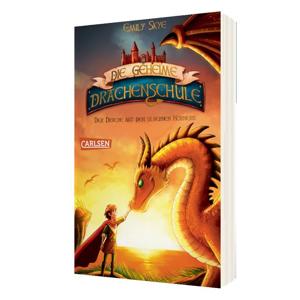Beispielinhalt (Bild) Die geheime Drachenschule 2: Der Drache mit den silbernen Hörnern