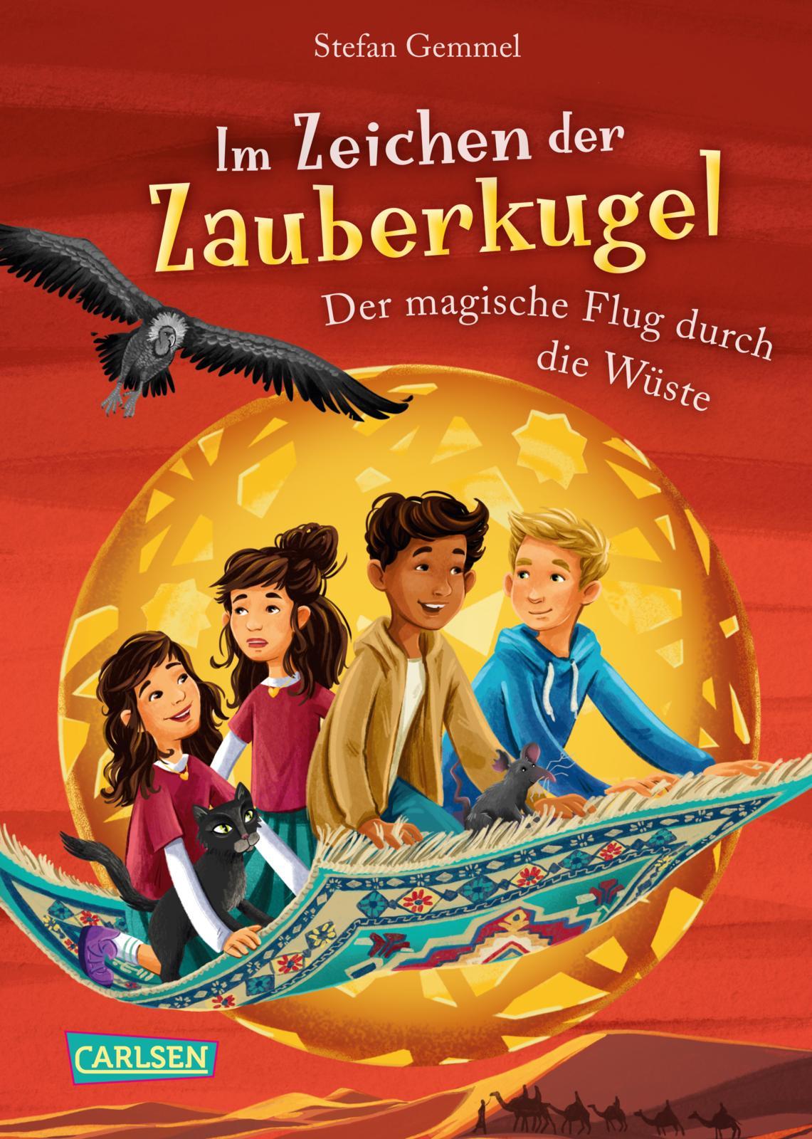 Vorderes Coverbild Im Zeichen der Zauberkugel 8: Der magische Flug durch die Wüste