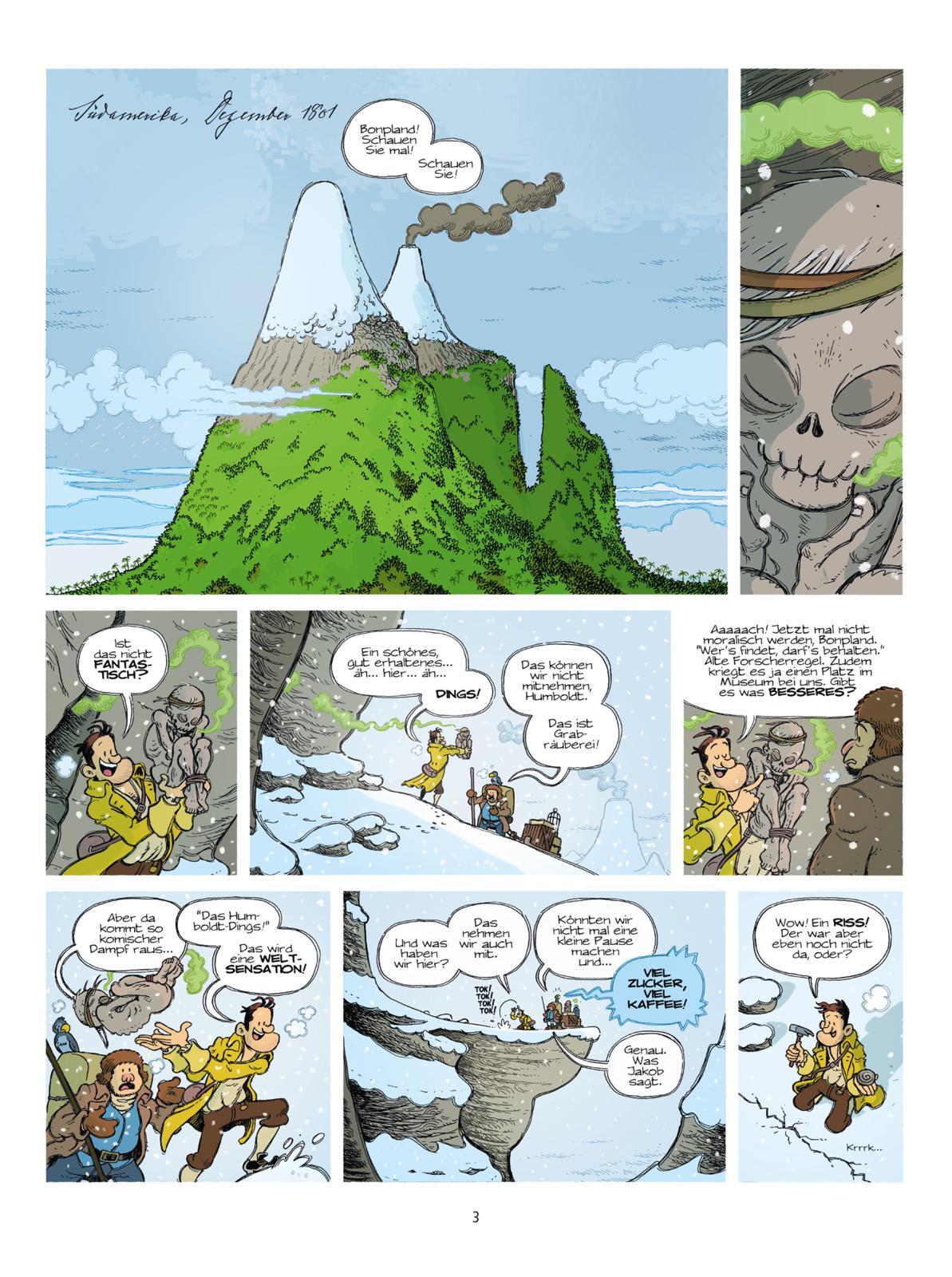 Beispielinhalt (Bild) Das Humboldt-Tier - Ein Marsupilami-Abenteuer