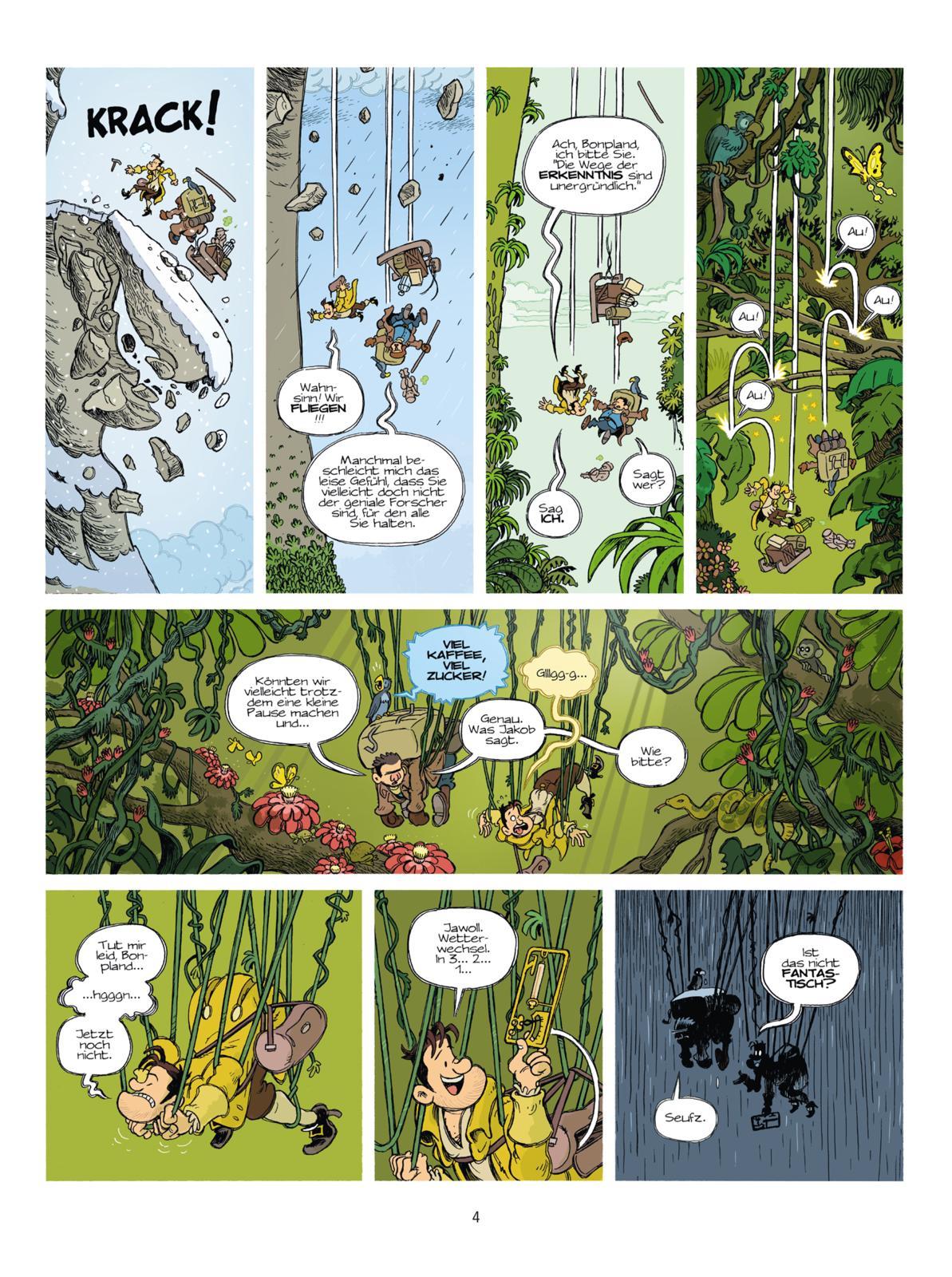 Beispielinhalt (Bild) Das Humboldt-Tier - Ein Marsupilami-Abenteuer