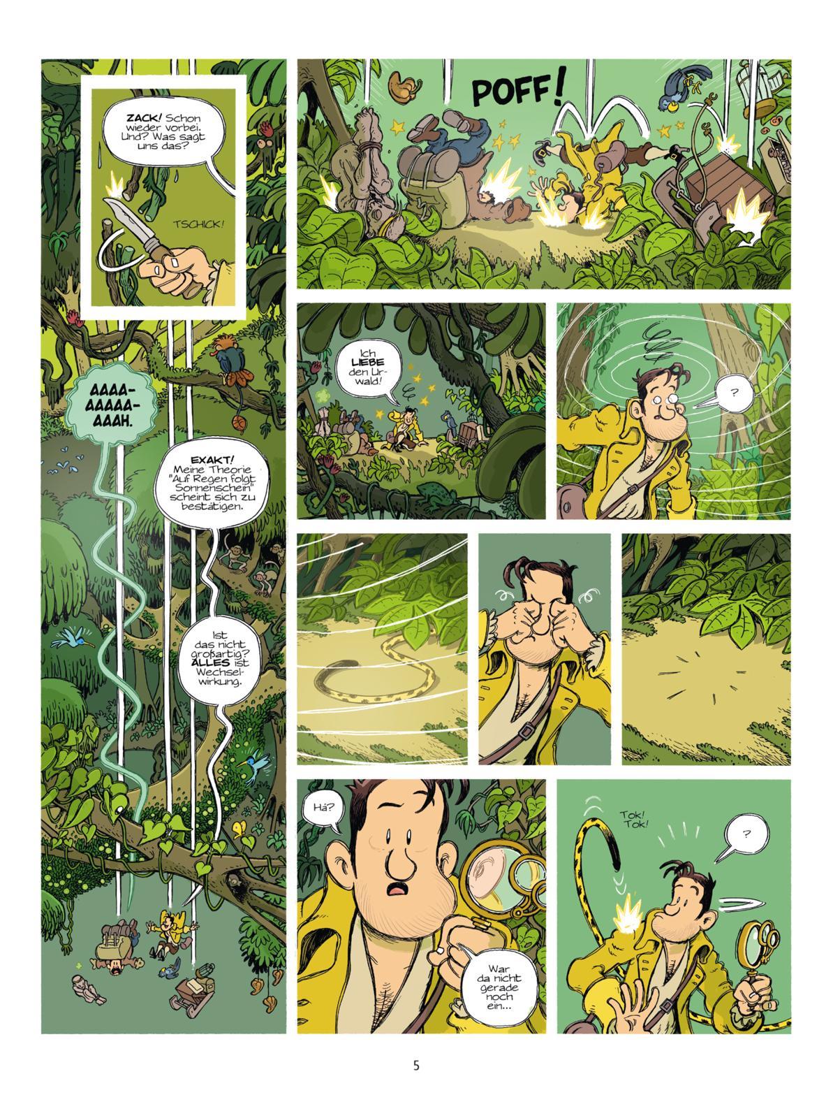 Beispielinhalt (Bild) Das Humboldt-Tier - Ein Marsupilami-Abenteuer